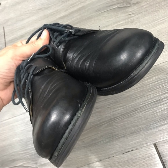 Johnston & Murphy size 10W Lace Up Black Loafers main image 5